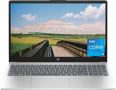 New - HP 15 inch Laptop, HD Display, 13th Gen Intel Core i5-1334U 15-fd0012nr - Image 1 of 4