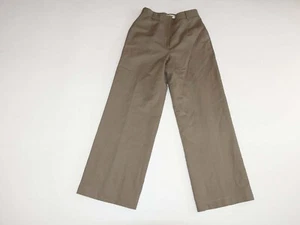 Talbots Women's Wide Leg Dress Pants Size 4 Petite NWT Taupe Brown High Rise 4P - Picture 1 of 6