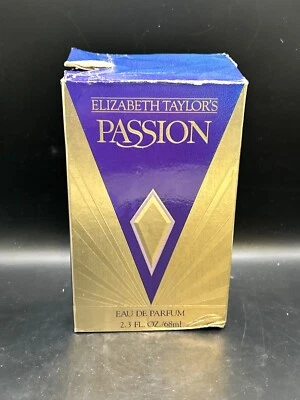 ELIZABETH TAYLOR'S PASSION 68 ML VINTAGE EDP SPLASH (NUEVO CON CAJA) Foto 1 de 4