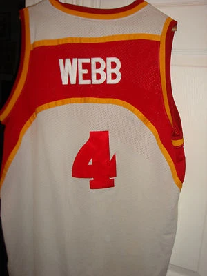 Camiseta Spud Webb Mitchell & Ness Camiseta Atlanta Hawks Dominique Wilkins Foto 1 de 3