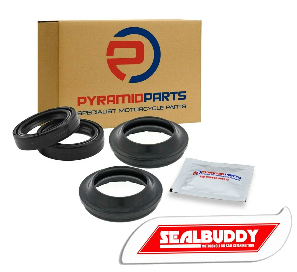 Fork Oil Seals Dust Seals & Tool for Kawasaki EN 500 Vulcan 2003-2009 Foto 1 de 1