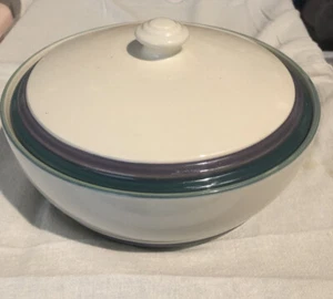 Pfaltzgraff Juniper 2 Quart Covered Casserole Vegetable Bowl Display - Picture 1 of 4