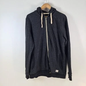 Jack & jones mens jacket size 2XL slim fit charcoal grey long sleeve hood 112716 - Picture 1 of 12