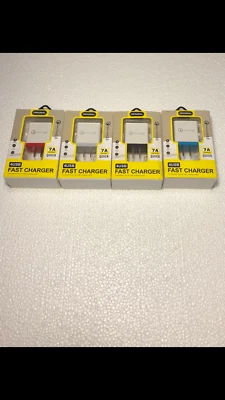 Fast Hub Universal 4 Port USB Charger Travel Outlet Adapter Apple, Android, USA - Image 1 of 4