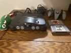 WORKING Nintendo 64 With One Controller And 2 Games