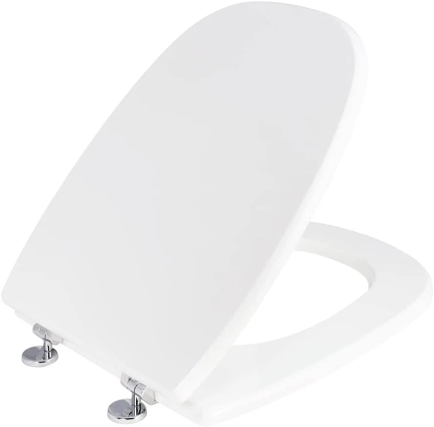 Copriwater Coprivaso Sedile WC Vaso Square Eco Legno - Immagine 1 di 4