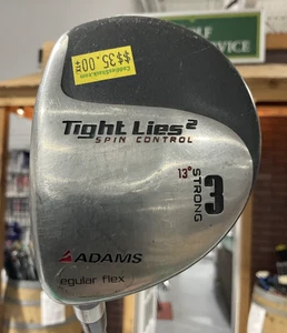 Adams TIGHT LIES² 13° #3 Fairway Wood 41" Regular Flex Graphite Left-Hand USED - Picture 1 of 22