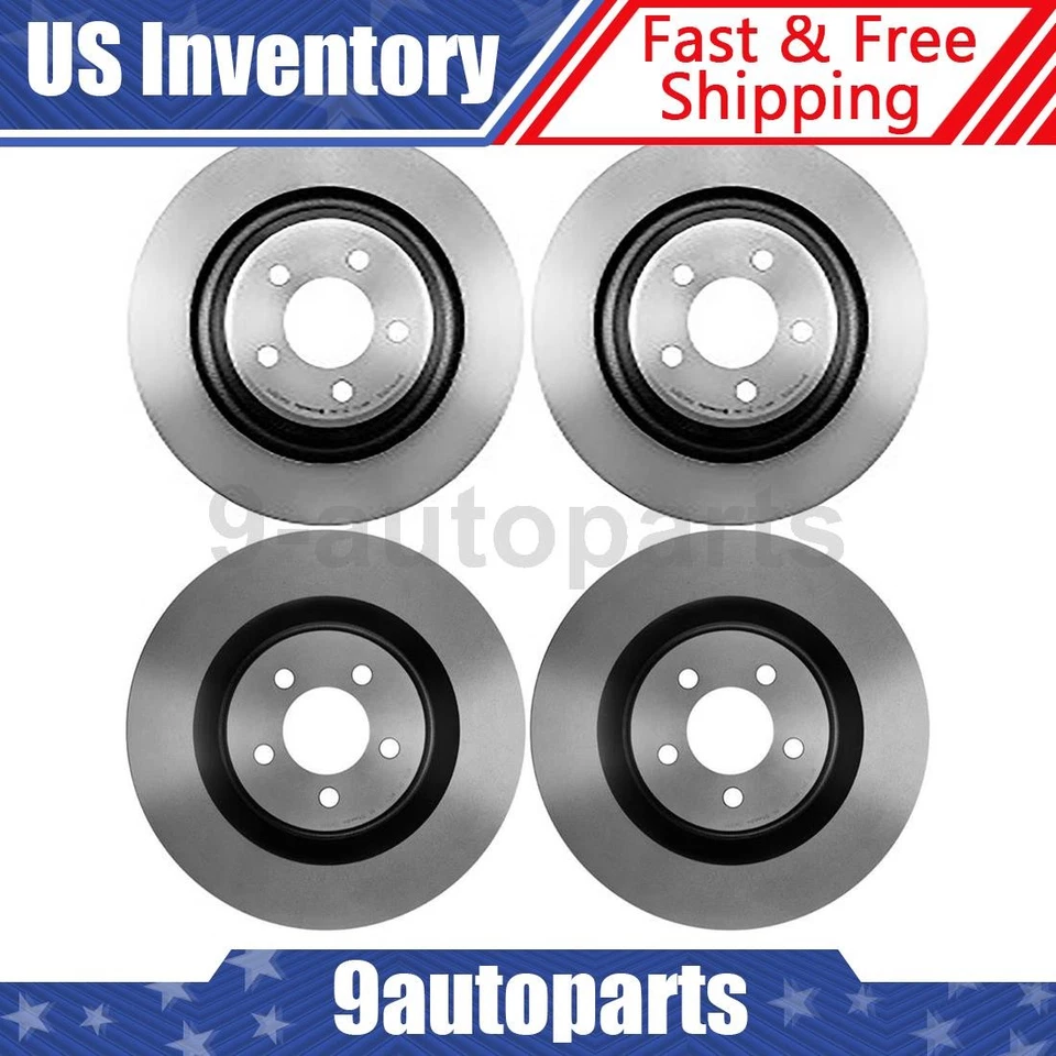 Rotores de freno de disco delanteros traseros Brembo OE para Dodge Challenger 2008 2009 2010 Foto 1 de 4