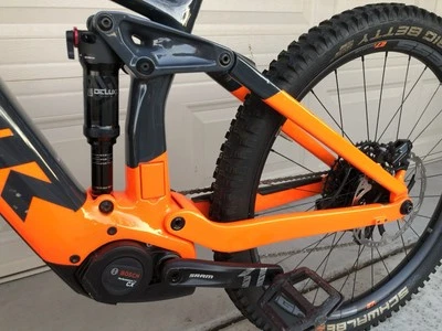 2020 TREK RAIL 9.7 Small Charcoal/Radioactive Orange (Mullet) - Image 1 of 2