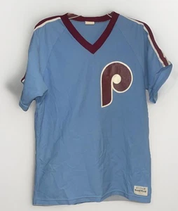 Vintage Philadelphia Phillies Medalist Jersey Shirt Size Large - Picture 1 of 4