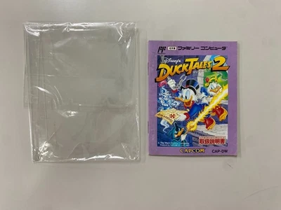 Famicom NES Disney's Duck Tales 2 Japan Instruction Manual Only No Game Good OD - Image 1 of 4