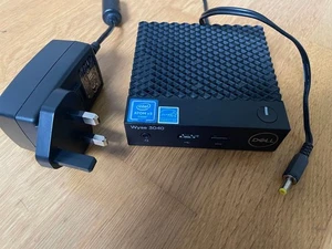DELL Wyse 3040 Thin Client Intel Atom x5@1.44Ghz (Qc) RAM 2GB, Flash 16Gb + PSU - Picture 1 of 4