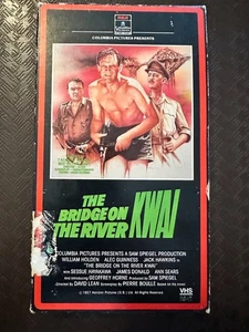 The Bridge On The River Kwai (VHS, 1985) RCA/Columbia Pictures Home Video - Picture 1 of 3
