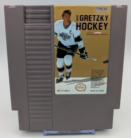 Wayne Gretzky Hockey - WHITE JERSEY - (Nintendo NES, 1991) - Authentic  -Tested