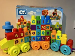 Mega Bloks ABC Learning Train - Picture 1 of 5