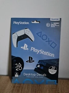 Playstation Desktop Decals Paladone PS5 - 20 Removable Decal Designs - New Gift - Picture 1 of 2