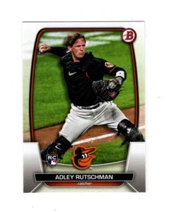 2023 Bowman Adley Rutschman #40 Rookie/RC Baltimore Orioles - Afbeelding 1 van 2