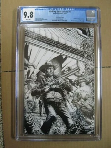 Walking Dead Deluxe 1 CGC 9.8 Finch Sketch Comics Vault Live Exclusive LE 250 - Picture 1 of 10
