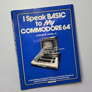 Vintage I Speak BASIC to My Commodore 64- PAPERBACK - AUBREY B. JONES JR. - Imagen 1 de 4