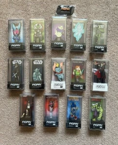 NYCC 2023 EXCLUSIVO FIGPIN JUEGO COMPLETO LOTE 14 LOGO ASHOKA ARCEE - Imagen 1 de 4