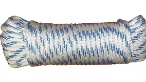 3/8" (10mm) x 75' Sail/Halyard Line, Double Braid Polyester, Sheets, Boat Rope - Picture 1 of 2