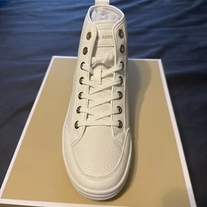 Michael Kors Shea Mid High Top Sneaker Size 7 - Picture 1 of 5