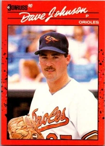 1990 Donruss - Dave Johnson #702 (RC) - Picture 1 of 2