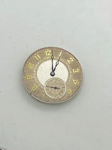 HAMILTON 912 HIGH GRADE antique pocket watch movement with DIAL - Picture 1 of 6