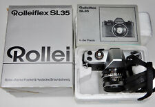Rolleiflex Chrome SL35 with 50mm f1.8 Planar  #4032004  ............ Minty w/Box
