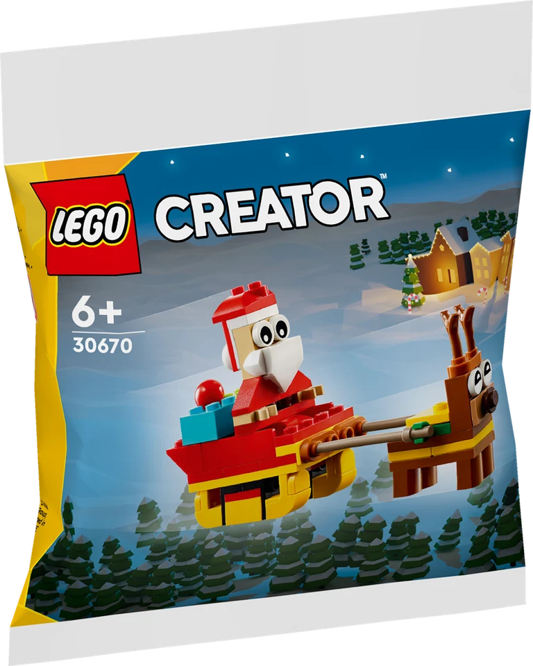 LEGO CREATOR: Santa Claus auf Schlittenfahrt (30670)