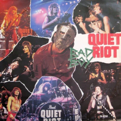 Quiet Riot Bad Boy 12" with live tracks. Original - Image 1 of 2