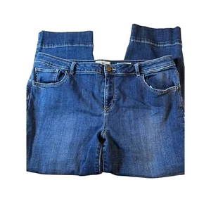 Logo Straight 16P denim capri jeans A347504 - Picture 1 of 8