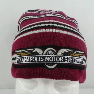 Indianapolis Motor Speedway IMS Centennial ERA Logo Collector Knit Cap Knitted - Image 1 of 4