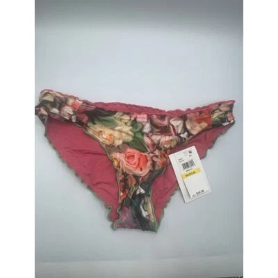 Pantalones BECCA by Rebecca Virtue Floral Multicolor Talla Mediana Foto 1 de 4