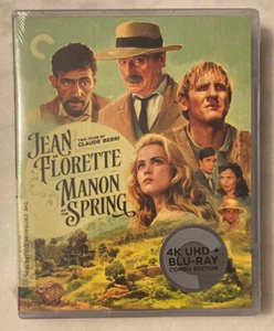 JEAN DE FLORETTE / MANON OF THE SPRING (4K + Blu-ray 2025) Criterion; NEW SEALED - Picture 1 of 3