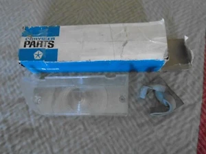 1969 Plymouth Fury parking turn signal Lamp Lens 2930374 RH, OEM MOPAR CLEAR - Picture 1 of 2