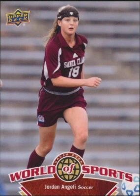 2010 Upper Deck World of Sports #118 Jordan Angeli Soccer - Image 1 of 2