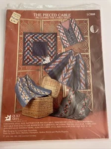 The Piece Weste Zopfmuster Steppmuster machen Gr. 36 - 44 Vintage Landhauskern - Bild 1 von 7