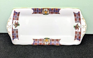 Bonnie Scotland CLAN CAMERON Fine Bone China Serving Dish/Tray: 11.5X5.3", UK - Picture 1 of 8