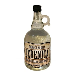 Brandy Jebenica Viljamovka 1l / 1000ml - Hecho en CROACIA - BOTELLA DE VIDRIO VACÍA - Imagen 1 de 1