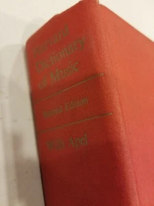 Harvard Dictionary of Music, zweite Ausgabe überarbeitet und erweitert 1970 - Bild 1 von 2