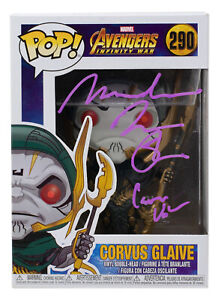 Michael James Shaw Firmato Corvus Glaive Avengers Funko Pop! #290 JSA