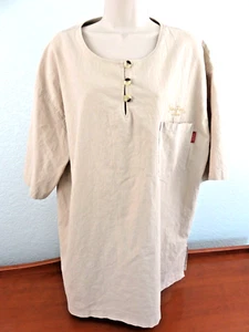 Senor Frog Woman's Tan Cozumel Mexico 3/4 Sleeve Pullover Top Size XL - Picture 1 of 7
