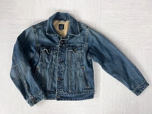 GAP Kids Denim Jean Jacket Medium Wash 100% Cotton Size 10 - Picture 1 of 4