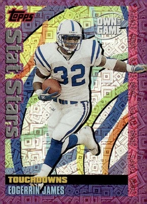 2000 Topps #OTG6 Edgerrin James Own the Game - Image 1 of 2