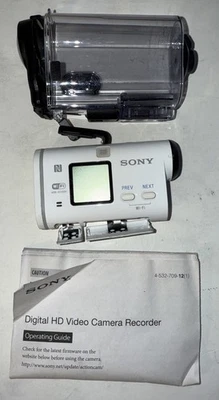 Sony HDR-AS100V 13.5MP HD Splashproof Action Camera WiFi Exmor R Steady Shot  - Image 1 of 4