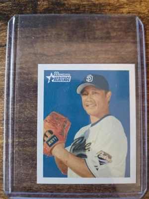 2006 Bowman Heritage Akinori Otsuka Mini Parallel #153 Texas Rangers - Image 1 of 2