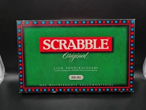 Scrabble Original Club Sonderausgabe Buch Spear Spiele Mattel 1995✅vollständig✅ - Picture 1 of 8