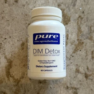 DIM Detox - 60 Capsules by Pure Encapsulations Sealed - Picture 1 of 4