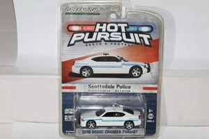 GREENLIGHT Hot Pursuit Scottsdale, Arizona Police 2010 Dodge Charger Pursuit - Foto 1 di 1